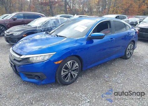 2016 Honda Civic Ex-T из США, поврежденный, VIN 2HGFC1F36GH659135